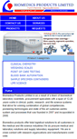 Mobile Screenshot of biomedicsproducts.com